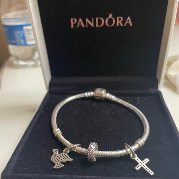Pandora Cross Bracelet - Picture 2 of 3